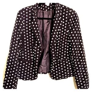 Lauren Conrad Polka Dot Blazer